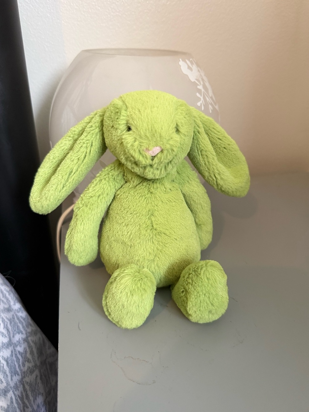Jellycat Small Bashful Green Apple Bunny